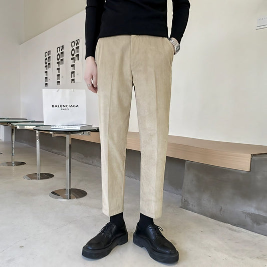 GS No. 138 Cropped Pants - Gentleman's Seoul -
