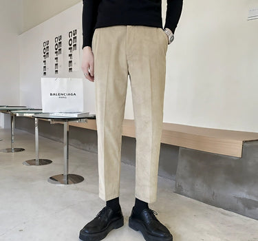 GS No. 138 Cropped Pants - Gentleman's Seoul -