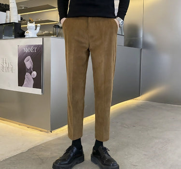 GS No. 138 Cropped Pants - Gentleman's Seoul -