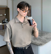 GS No. 143 Korean Loose Polo - Gentleman's Seoul -