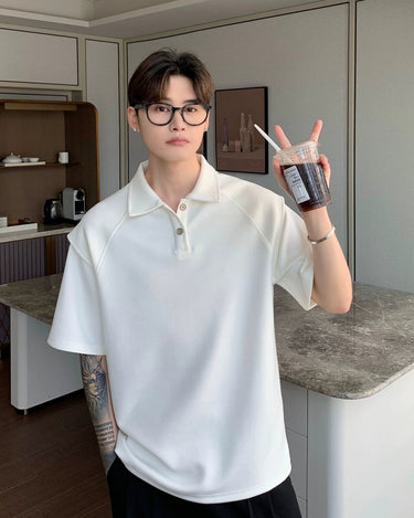 GS No. 143 Korean Loose Polo - Gentleman's Seoul -