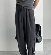 GS No. 146 Pleated Loose Sweatpants - Gentleman's Seoul -