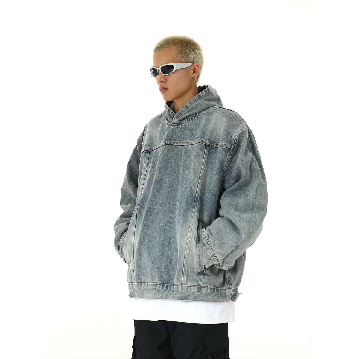 GS No. 147 Denim Hoodie - Gentleman's Seoul -