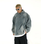 GS No. 147 Denim Hoodie - Gentleman's Seoul -