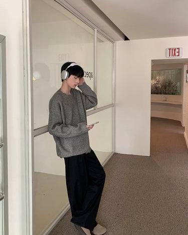 GS No. 148 Casual Knit Sweater - Gentleman's Seoul -