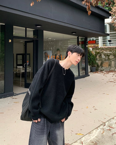 GS No. 148 Casual Knit Sweater - Gentleman's Seoul -