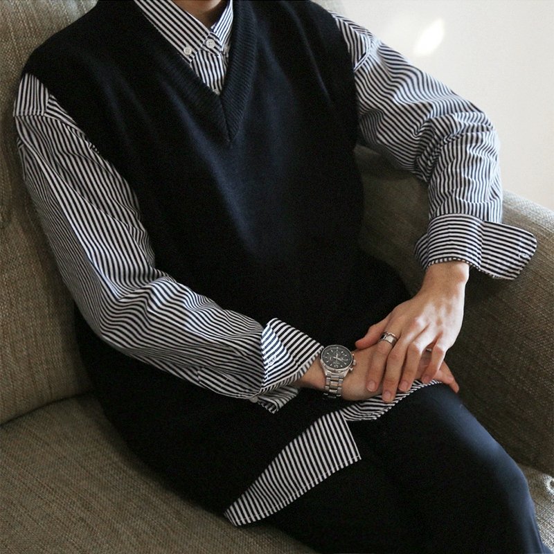 GS No. 149 Sweater Vest - Gentleman's Seoul -