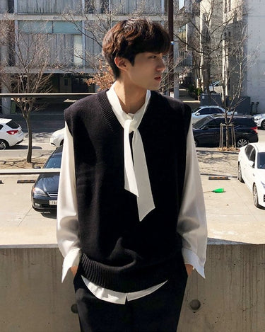GS No. 149 Sweater Vest - Gentleman's Seoul -