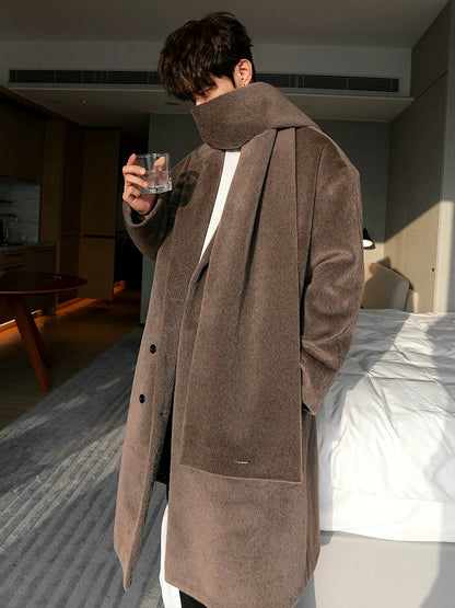 GS No. 153 Scarf Coat - Gentleman's Seoul -