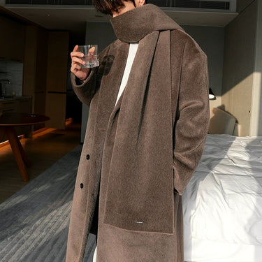 GS No. 153 Scarf Coat - Gentleman's Seoul -