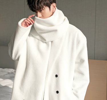 GS No. 153 Scarf Coat - Gentleman's Seoul -