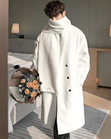 GS No. 153 Scarf Coat - Gentleman's Seoul -