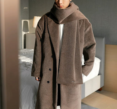 GS No. 153 Scarf Coat - Gentleman's Seoul -