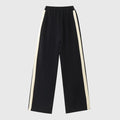 GS No. 163 Striped Loose Jogger Pants - Gentleman's Seoul -