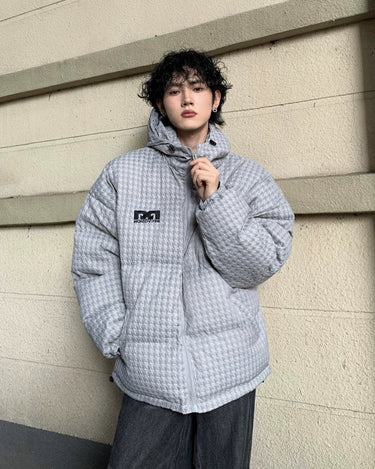 GS No. 166 Hooded Puffer Jacket - Gentleman's Seoul -