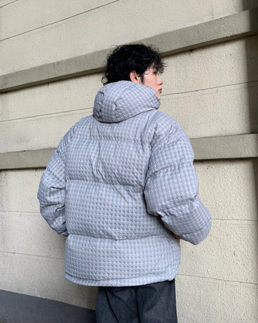 GS No. 166 Hooded Puffer Jacket - Gentleman's Seoul -