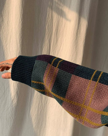 GS No. 169 Block Plaid Pullover - Gentleman's Seoul -