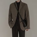 GS No. 170 Woolen Blazer Jacket - Gentleman's Seoul -