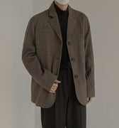 GS No. 170 Woolen Blazer Jacket - Gentleman's Seoul -