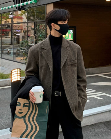 GS No. 171 Wool Blazer Jacket - Gentleman's Seoul -