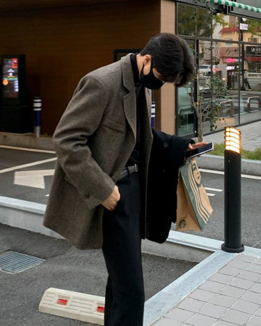 GS No. 171 Wool Blazer Jacket - Gentleman's Seoul -