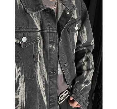 GS No. 176 Graffiti Denim Jacket - Gentleman's Seoul -