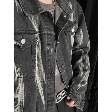 GS No. 176 Graffiti Denim Jacket - Gentleman's Seoul -