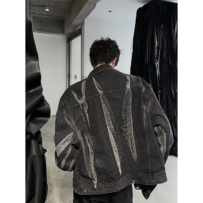 GS No. 176 Graffiti Denim Jacket - Gentleman's Seoul -