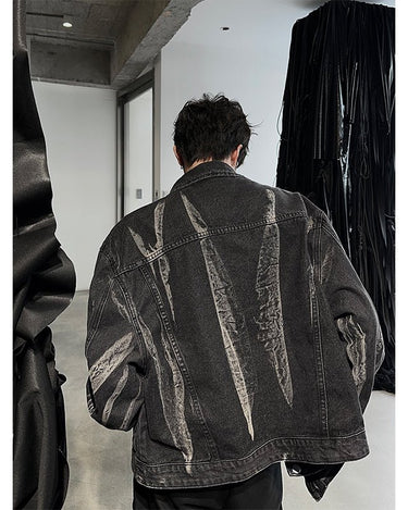 GS No. 176 Graffiti Denim Jacket - Gentleman's Seoul -