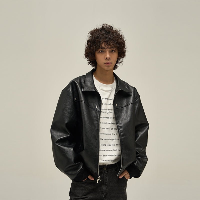 GS No. 185 Vintage Leather Jacket – Gentleman