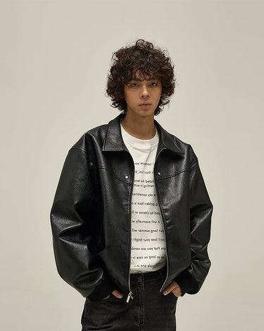 GS No. 185 Vintage Leather Jacket - Gentleman's Seoul -