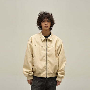 GS No. 185 Vintage Leather Jacket - Gentleman's Seoul -