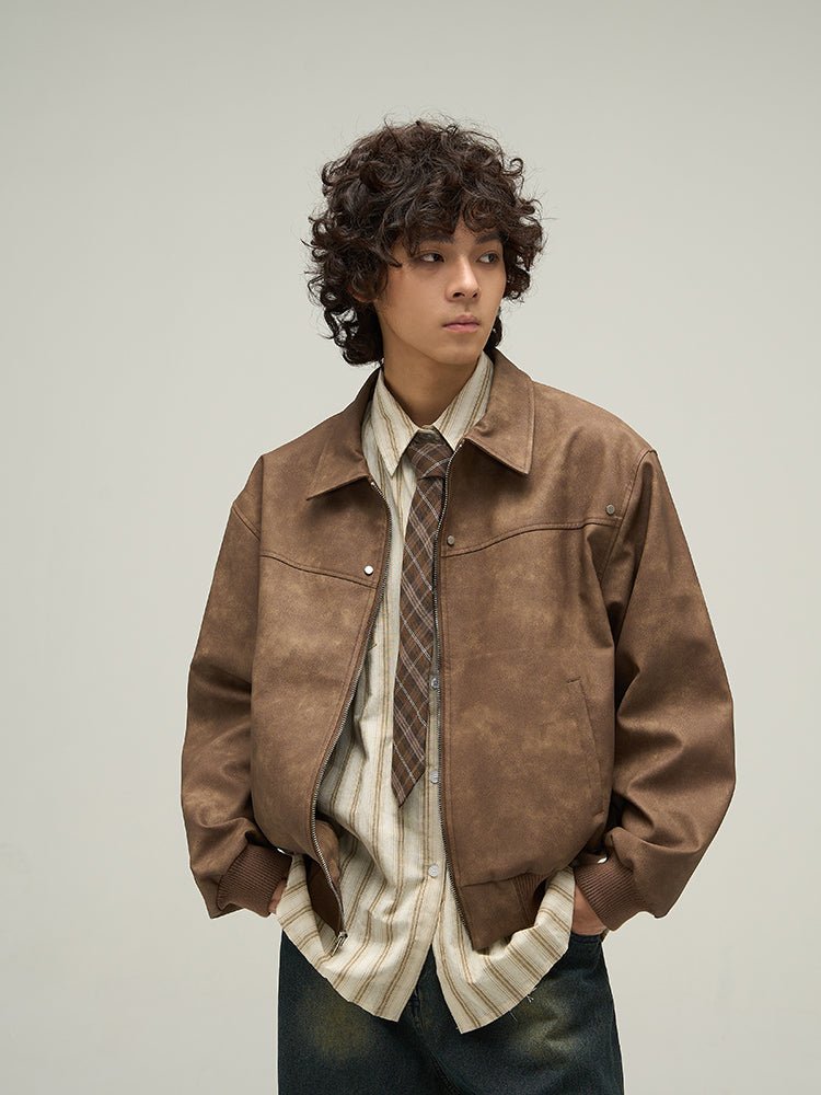 GS No. 185 Vintage Leather Jacket – Gentleman's Seoul