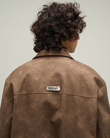 GS No. 185 Vintage Leather Jacket - Gentleman's Seoul -