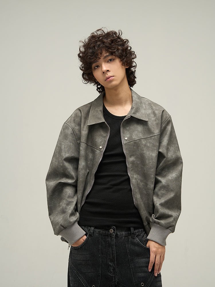 GS No. 185 Vintage Leather Jacket – Gentleman's Seoul