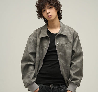 GS No. 185 Vintage Leather Jacket - Gentleman's Seoul -