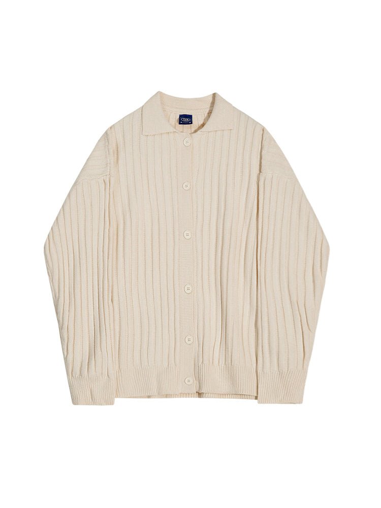 GS No. 188 Striped Cardigan - Gentleman's Seoul -