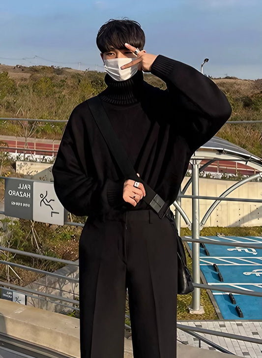 GS No. 193 Thick Turtleneck - Gentleman's Seoul -