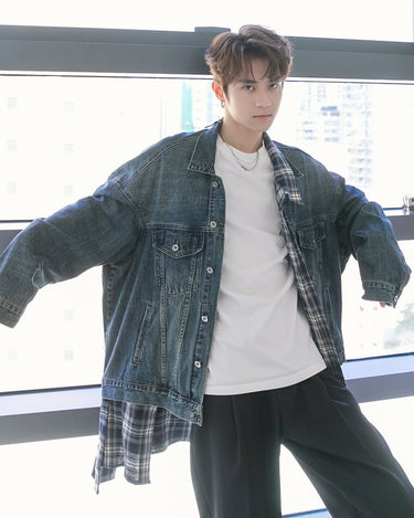 GS No. 197 Double Denim Jacket - Gentleman's Seoul -