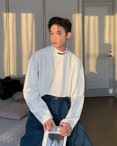 GS No. 198 Loose Turtleneck Sweater - Gentleman's Seoul -