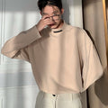 GS No. 198 Loose Turtleneck Sweater - Gentleman's Seoul -