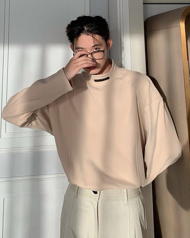 GS No. 198 Loose Turtleneck Sweater - Gentleman's Seoul -