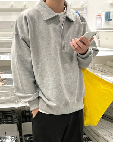 GS No. 199 Collared Sweater - Gentleman's Seoul -