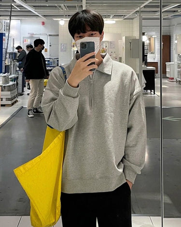 GS No. 199 Collared Sweater - Gentleman's Seoul -