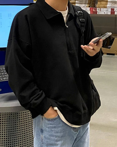 GS No. 199 Collared Sweater - Gentleman's Seoul -