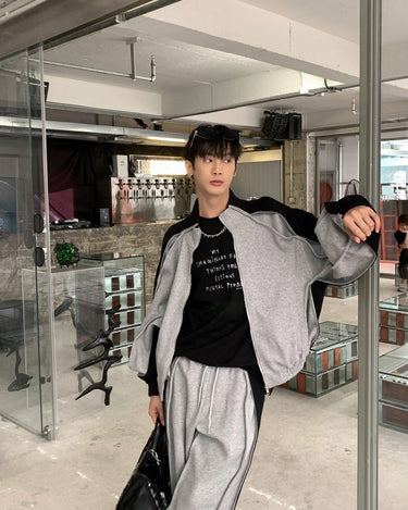 GS No. 206 Contrast Jacket/Sweatpants - Gentleman's Seoul -