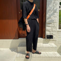 GS No. 46 Pleated Oversized T-Shirt - Gentleman's Seoul