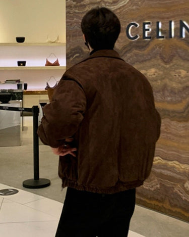 GS No. 49 Korean Suede Jacket - Gentleman's Seoul