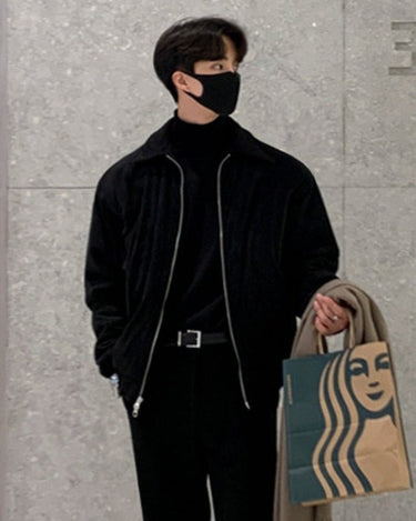 GS No. 49 Korean Suede Jacket - Gentleman's Seoul -