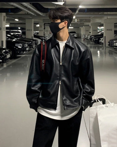 GS No. 5 Urban Leather Jacket - Gentleman's Seoul -